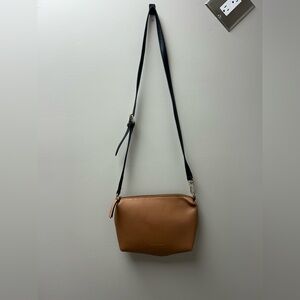 Calvin Klein Brown and Black Crossbody Bag